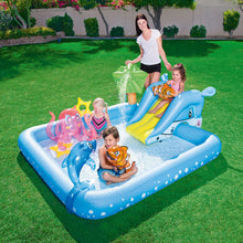 Load image into Gallery viewer, 308L Fantastic Aquarium-Themed Play Centre with Detachable Slide