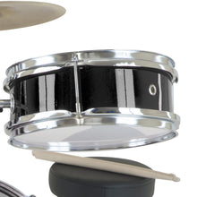Load image into Gallery viewer, Karrera Children's 4pc Drum Kit - Black