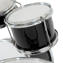 Load image into Gallery viewer, Karrera Children's 4pc Drum Kit - Black