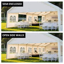 Load image into Gallery viewer, 6x12m Outdoor Event Marquee Gazebo Party Wedding Tent - White