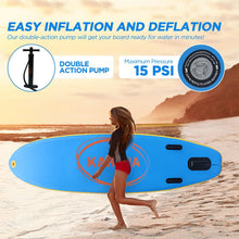 Load image into Gallery viewer, Kahuna Hana 10FT Inflatable Stand Up Paddle Board Set - Non-Slip iSUP Paddleboard with Backpack Paddle Pump Leash