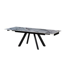 Load image into Gallery viewer, Sintered Stone Top Sturdy Feet Powder Coating Dining Table