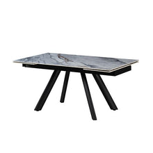 Load image into Gallery viewer, Sintered Stone Top Sturdy Feet Powder Coating Dining Table