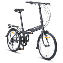 Load image into Gallery viewer, Progear Bikes Nomad Folding Bike 20" in Grey