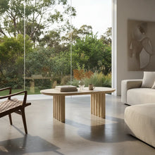 Load image into Gallery viewer, Signorina Coffee Table - Travertine Look