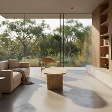 Load image into Gallery viewer, Signorina Coffee Table - Travertine Look