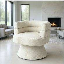 Load image into Gallery viewer, Elliot Swivel Chair - White