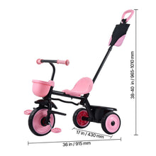 Load image into Gallery viewer, Toddler Tricycle & Stroller for 18 Months to 5 Year Old, Kids Trike with Parent Push Handle, Adjustable Seat & Storage for Outdoor Play, Tricycle for Toddlers, Birthday Toy for Boys and Girls