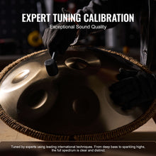 Load image into Gallery viewer, Handpan Drum 22 in 9 Notes D Minor Steel Hand Drum with Mallets for Adult