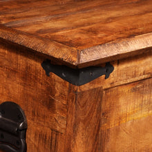 Load image into Gallery viewer, Wooden Storage Chest Rough Mango Wood