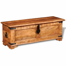 Load image into Gallery viewer, Wooden Storage Chest Rough Mango Wood