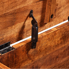 Load image into Gallery viewer, Wooden Storage Chest Rough Mango Wood