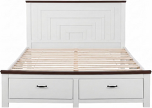 Load image into Gallery viewer, Artiss Double Wooden Bed Frame and 2 Bedside Table Bedroom Furniture Set