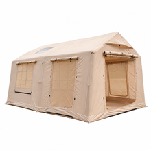 Load image into Gallery viewer, Weisshorn Inflatable Cabin Tent 300x400cm Side Awning Roof Skylight