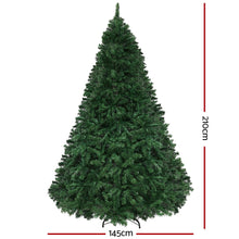 Load image into Gallery viewer, Jingle Jollys Christmas Tree 2.1m Xmas Tree Decor 2800 LED Lights 8 Modes