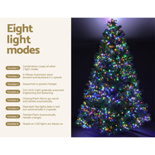 Load image into Gallery viewer, Jingle Jollys Christmas Tree 2.4M Xmas Tree Decoration 8 Light Mode Multi Colour