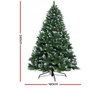 Load image into Gallery viewer, Christmas Snow Tree 8 FT- Green_210cm tall 145cm wide Large and wide-2 m high