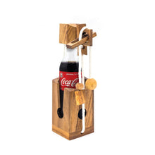 Load image into Gallery viewer, Brainteaser cooldrink bottle challenge lock puzzle - try open the lock before you can have a drink! Great party gift