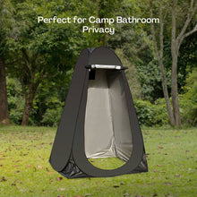 Load image into Gallery viewer, Shower Tent with 2 window (Black)