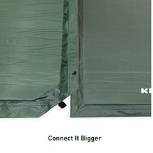 Load image into Gallery viewer, KILIROO Inflating Camping Mat with Pillow - Army Green