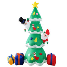 Load image into Gallery viewer, 2.1m Christmas Tree with Gifts Christmas Inflatable with LED