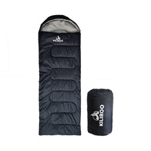 Load image into Gallery viewer, KILIROO Sleeping Bag 350GSM Black