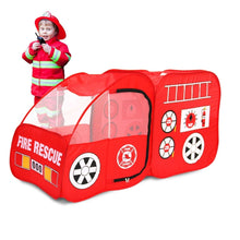 Load image into Gallery viewer, Kids Fire fighting truck Tent (Red)