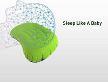 Load image into Gallery viewer, KILIROO Inflatable Camping Travel Pillow - Green