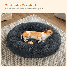 Load image into Gallery viewer, Dog Bed with Removable Washable Cusion Dark Gray