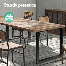 Load image into Gallery viewer, EKKIO 2x Rectangle Iron Table Legs 71cm(H) x 65cm(L) - (Black)