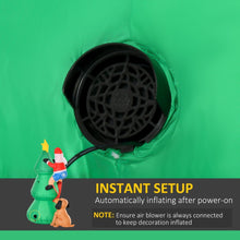 Load image into Gallery viewer, 1.8m Santa Climbing Tree Christmas Inflatable with LED