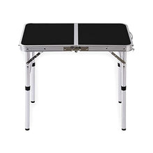 Load image into Gallery viewer, Camping Table 60cm Black