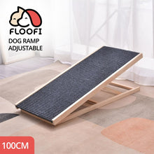 Load image into Gallery viewer, Wooden Adjustable Pet Ramp 100 x 45 cm