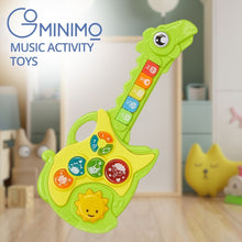 Load image into Gallery viewer, Kids Musical Guitar Toys with Dinosaur Shape Design (Green) GO-MAT-108-XC