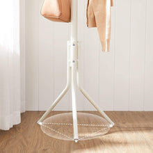 Load image into Gallery viewer, SONGMICS Metal Coat Rack 182 cm Tall Hall Tree White
