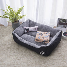 Load image into Gallery viewer, Pet Bed Square XL Size (Black)