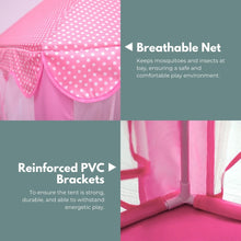 Load image into Gallery viewer, Kids pretend Play Tent (Pink)