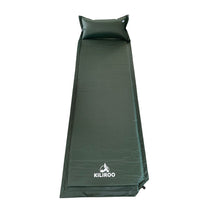 Load image into Gallery viewer, KILIROO Inflating Camping Mat with Pillow - Army Green
