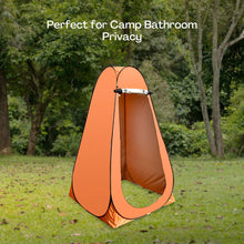 Load image into Gallery viewer, KILIROO Shower Tent with 2 Window (Orange)