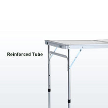Load image into Gallery viewer, Camping Table 60cm Silver