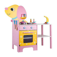 Load image into Gallery viewer, Wooden Kitchen Playset for Kids (Puppy Shape Kitchen Set) EK-KP-108-MS