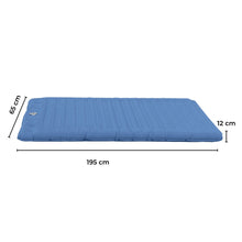Load image into Gallery viewer, Inflatable Camping Sleeping Pad (Blue)