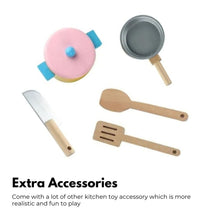 Load image into Gallery viewer, Wooden Kitchen Playset for Kids (Puppy Shape Kitchen Set) EK-KP-108-MS