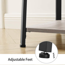 Load image into Gallery viewer, Coat Rack Stand with 3 Shelves Industrial Greige