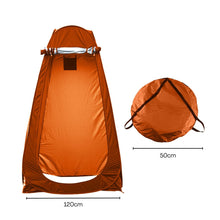 Load image into Gallery viewer, KILIROO Shower Tent with 2 Window (Orange)