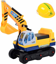 Load image into Gallery viewer, GOMINIMO Kids Ride On Sand Excavator Toy Car with Helmet