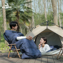 Load image into Gallery viewer, Inflatable Camping Sleeping Pad (Blue)