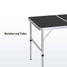 Load image into Gallery viewer, Camping Table 90cm Black