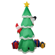Load image into Gallery viewer, 2.1m Christmas Tree with Gifts Christmas Inflatable with LED