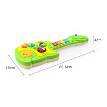 Load image into Gallery viewer, Kids Musical Guitar Toys with Dinosaur Shape Design (Green) GO-MAT-108-XC